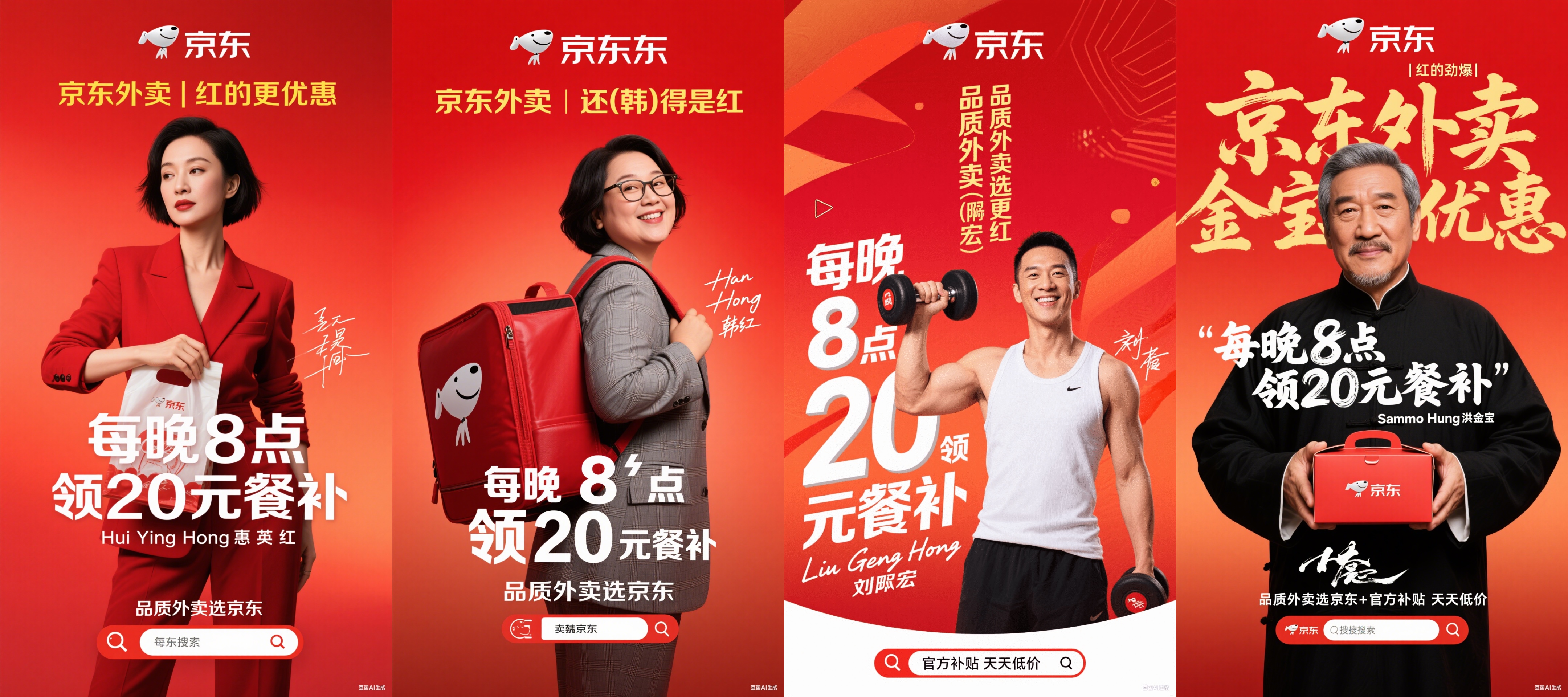 黄的灵，蓝的赢，外卖大战已经到玄学领域了